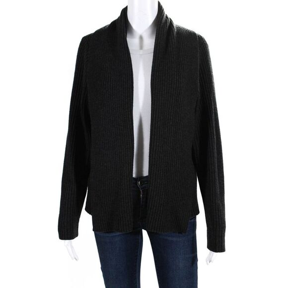EILEEN FISHER Womens Gray Pocketed Tie Ankle Crop Drawstring Check Straight leg Pants